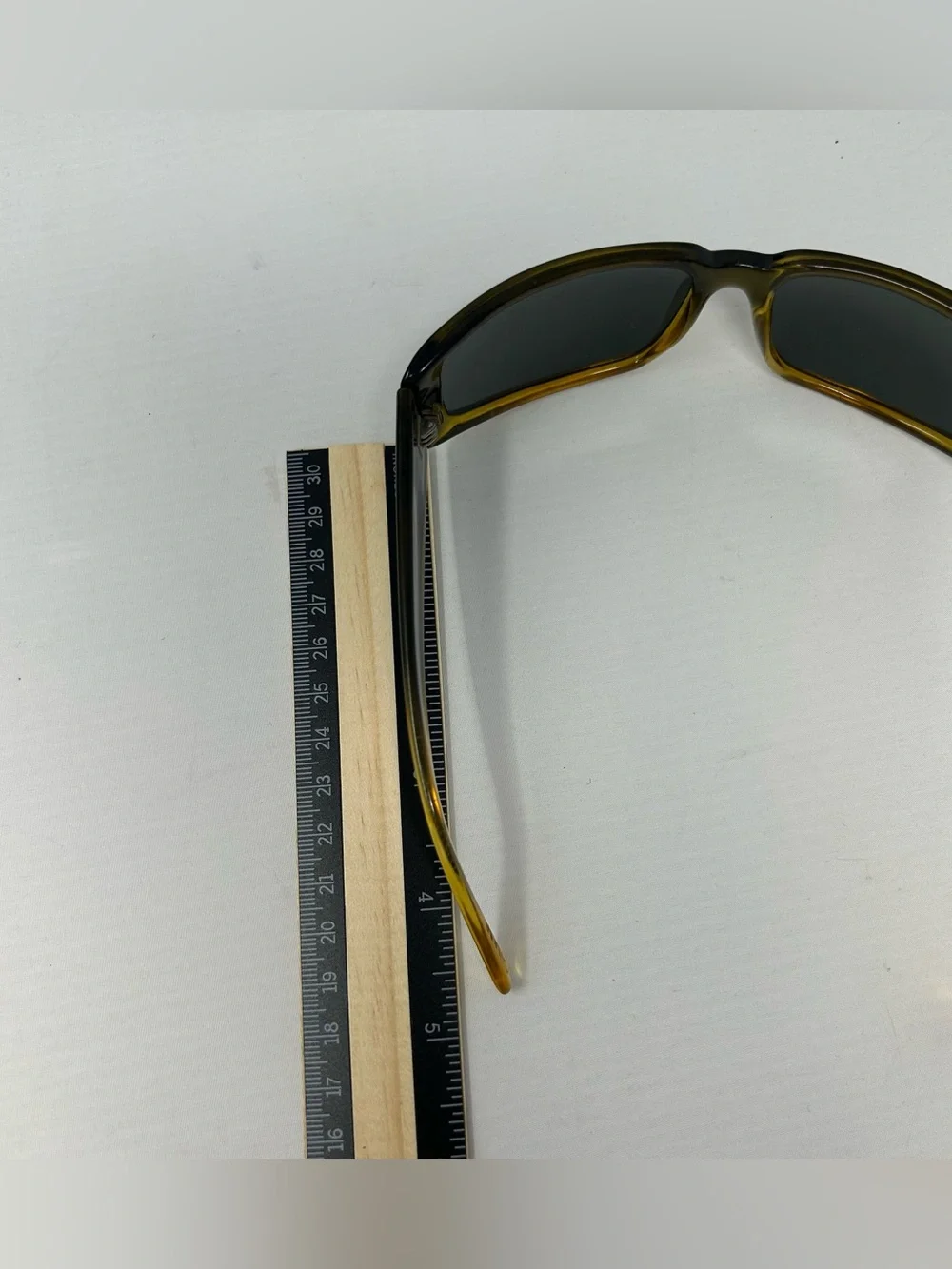 VTG Y2K VonZipper Wrap Sunglasses Sham Gradient Frames Green To Yellow